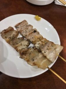 豚バラ串