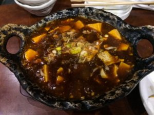 四川風麻婆豆腐